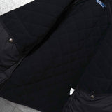 ラルフローレン ハイネック キルティングジャケット ブラック