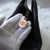 シャネル 1番台 ココマーク マトラッセ ラムスキン チェーンショルダーバッグ トートバッグ ブラック - NEWSED