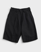 ワイズ ヨウジヤマモト リネン混 ショートパンツ スラックス ブラック サイズ1 レディース - NEWSED