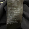バレンシアガ ダメージ加工 テープロゴ 半袖Ｔシャツ ブラック 1 メンズ