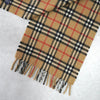 バーバリー ヴィンテージ カシミヤ100% マフラー ノバチェック ベージュ