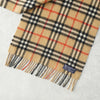 バーバリー ヴィンテージ 英国製 カシミヤ100% ノバチェック マフラー ベージュ