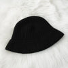 セリーヌ カシミヤ100% トリオンフ ニット バケットハット ニット帽 帽子 ブラック