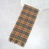 バーバリー ヴィンテージ カシミヤ100% マフラー ノバチェック ベージュ
