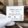 バーバリー ウール100%ライナー付き 裏地ノバチェック柄 比翼仕立て ステンカラーコート カーキ 92-170-5(Lサイズ相当) メンズ