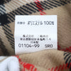 バーバリー ウール100%ライナー付き 裏地ノバチェック柄 比翼仕立て ステンカラーコート カーキ 92-170-5(Lサイズ相当) メンズ
