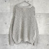 ヨーク MESHED KNIT CREWNECK メッシュ ニット グレージュ