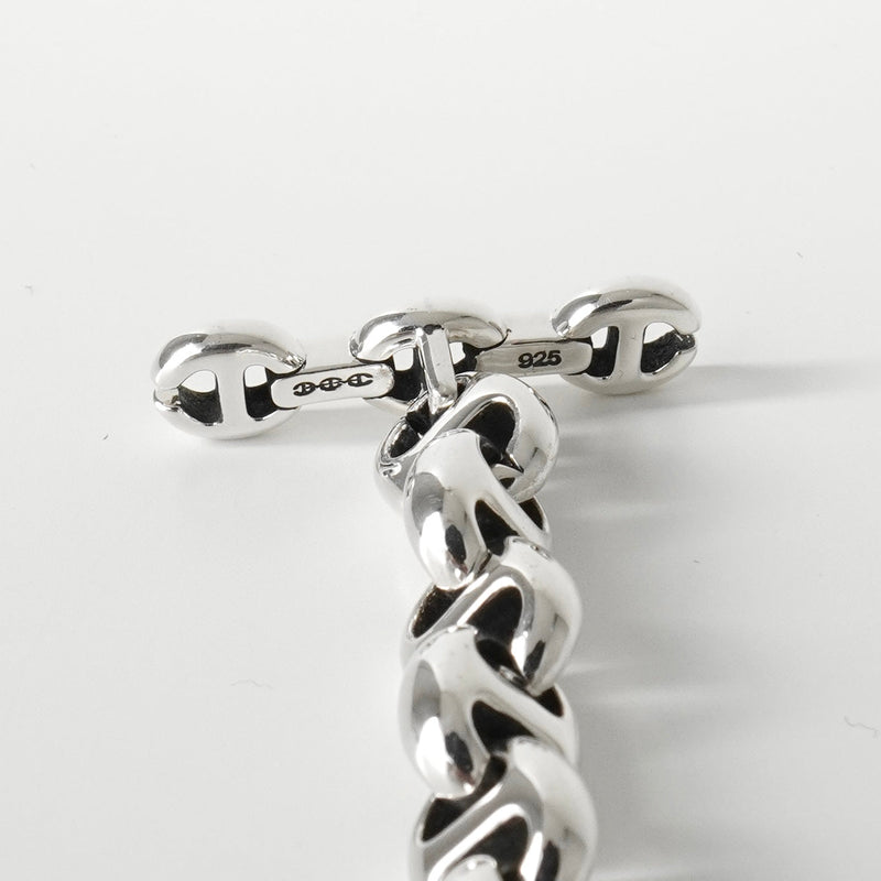 ホーセンブース 10MM OPEN - LINK シルバー925 ブレスレット 28コマ - NEWSED