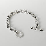 ホーセンブース 10MM OPEN - LINK シルバー925 ブレスレット 28コマ - NEWSED