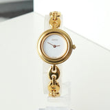 グッチ チェンジベゼル 11/12.2 QZ / SS 白文字盤 レディース 電池交換済 - NEWSED