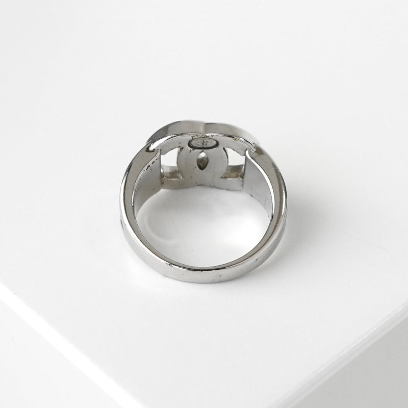 シャネル ココマーク ラインストーン シルバー 指輪 リング 11.5号 - NEWSED