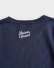 メゾン キツネ プリント Tシャツ ブラック XS レディース