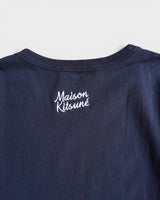 メゾン キツネ プリント Tシャツ ブラック XS レディース