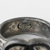 シャネル ココマーク シルバー / ブラック 指輪 リング 12.5号 - NEWSED