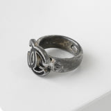 シャネル ココマーク シルバー / ブラック 指輪 リング 12.5号 - NEWSED