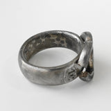 シャネル ココマーク シルバー / ブラック 指輪 リング 12.5号 - NEWSED