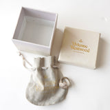 ヴィヴィアン・ウエストウッド オーブロゴ ピンクゴールドラインストーン 指輪 リング 箱付き 12.5号 - NEWSED