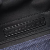 バレンシアガ ネイビーカバスS キャンバス/レザー トートバッグ ネイビー