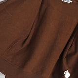 アベイシングエイプ (B)APE SOUNDS LOGO ZIP HOODIE プリント パーカー ブラウン