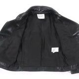 ビューティフルピープル ラムレザー ライダースジャケット レザージャケット ブラック 130 キッズ - NEWSED