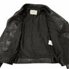 ビューティフルピープル ラムレザー ダブル ライダースジャケット ブラック 130 キッズ