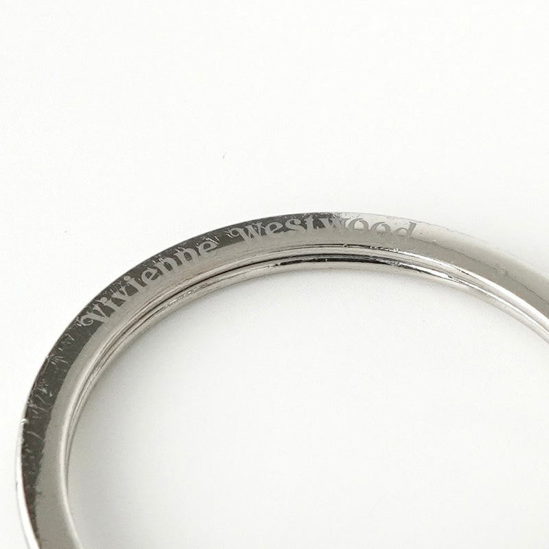 ヴィヴィアン ウエストウッド ラージ オーブ レザー シルバー チャーム キーホルダー