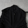 コムデギャルソン 1990年製 変形 ジッパー ベスト レディース ブラック