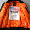 Schott × ANDERSSON BELL ショット × アンダースンベル 中綿 スカジャン MA-1 ボンバージャケット ブラック