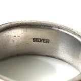 バーバリー ノバチェック シルバー 指輪 リング 14号 - NEWSED