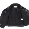 ビューティフルピープル ラムレザー ライダースジャケット レザージャケット ブラック 140 キッズ
