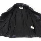 ビューティフルピープル ラムレザー ライダースジャケット ブラック 140 キッズ - NEWSED