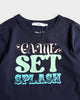 メゾン キツネ プリント Tシャツ ブラック XS レディース