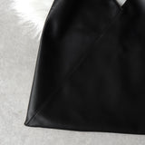 エムエムシックス メゾン マルジェラ レザー ジャパニーズバッグ クラシック トートバッグ ブラック