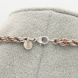 ティファニー ヴィンテージ ツイストチェーン スクリューチェーン コンビ ネックレス 14K シルバー925 - NEWSED