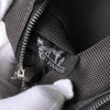 Hermes Foult PM Canvas Handbag Black/Grey