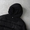 アクネ ストゥディオズ フーデッド ダウンコート ダウンジャケット ブラック