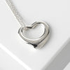 ティファニー オープンハート ネックレス シルバー925