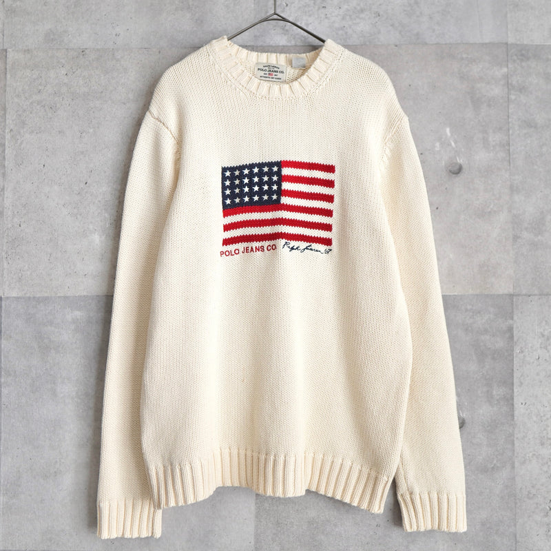 "Stars And Stripes" Cotton Sweater