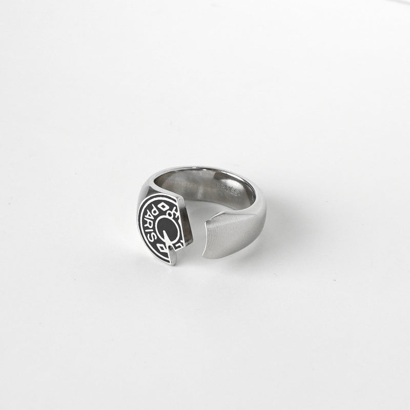 エルメス カルーセル パラディウム 指輪 リング 16.5号 - NEWSED