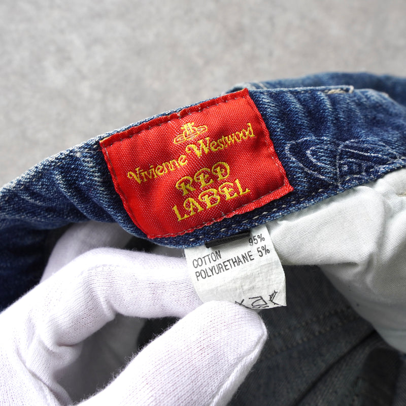 Vivienne Westwood 圆球印花牛仔布蓝色女款全新未使用