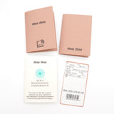 ミュウミュウ ワンダー マテラッセ スエード ワンショルダーバッグ ホーボーバッグ ブラウン