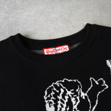 ガールズドントクライ エンジェル ニット ブラック