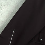 イヴサンローラン リバーシブル YSLロゴ ブルゾンホワイト / ブラック