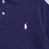 深海军蓝 Ralph Lauren 徽标刺绣短袖 Polo 衫