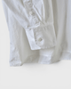 ラフシモンズ 17SS オーバーサイズ 長袖シャツ ホワイト S メンズ