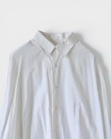 ラフシモンズ 17SS オーバーサイズ 長袖シャツ ホワイト S メンズ - NEWSED