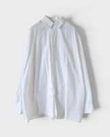 ラフシモンズ 17SS オーバーサイズ 長袖シャツ ホワイト S メンズ - NEWSED