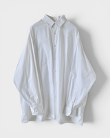ラフシモンズ 17SS オーバーサイズ 長袖シャツ ホワイト S メンズ - NEWSED