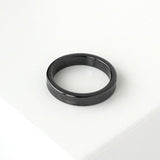 ティファニー 1837 ナロー チタン 指輪 リング ブラック 16号 - NEWSED