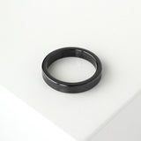 ティファニー 1837 ナロー チタン 指輪 リング ブラック 16号 - NEWSED